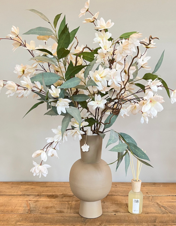 Boeket zijdebloemen Boho