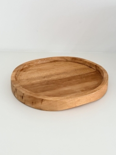 Ronde houten tray 29cm