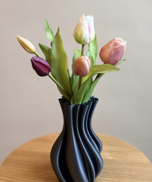 Vaasje met kunsttulpen Blossom Bliss