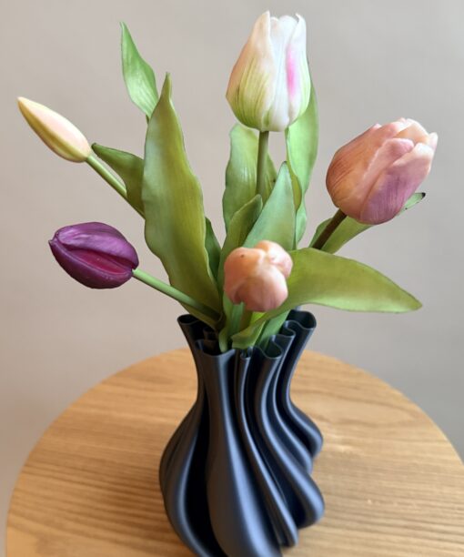 Alternative view of Vaasje met kunsttulpen Blossom Bliss