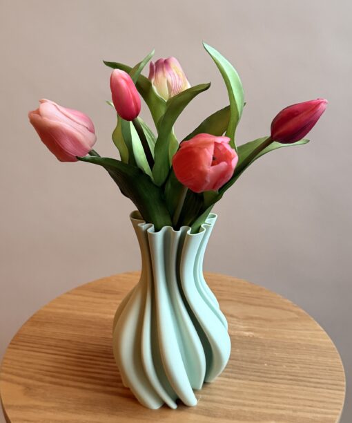 Vaasje met kunsttulpen Blossom Bliss
