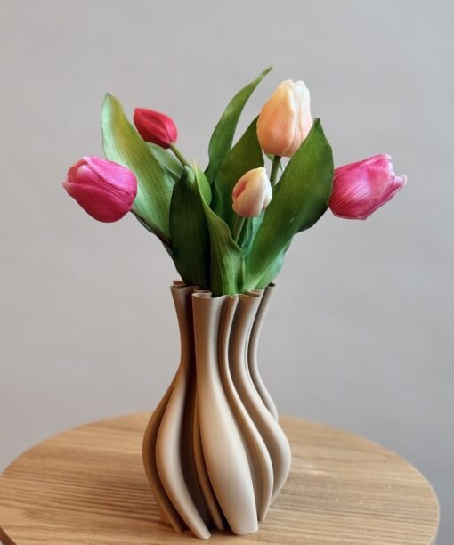Vaasje met kunsttulpen Blossom Bliss