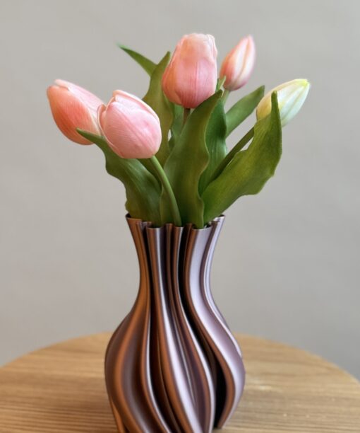 Vaasje met kunsttulpen Blossom Bliss