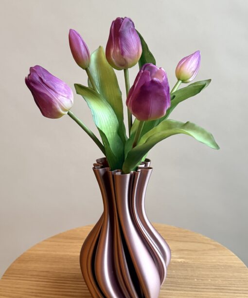 Vaasje met kunsttulpen Blossom Bliss