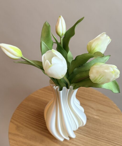 Alternative view of Vaasje met kunsttulpen Blossom Bliss