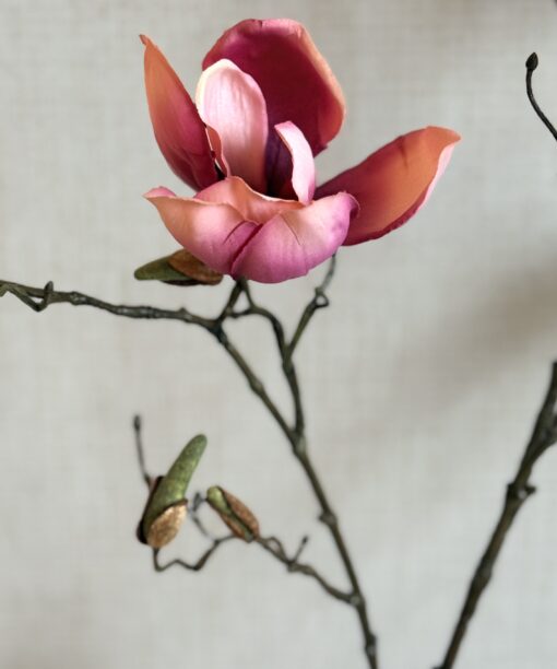 Alternative view of Kunsttak Magolia kleur mauve 110cm