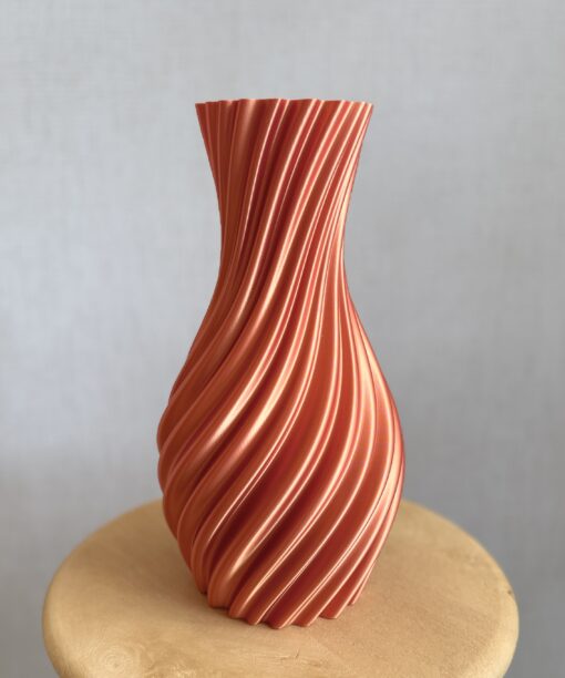 3D geprinte unieke vaas, goldfish  33cm